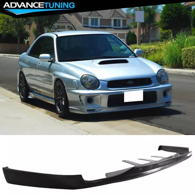 Fits 02-03 Subaru Impreza WRX Sedan P-D Style Front Bumper Lip Spoiler Unpainted • $89.99