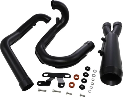$1149.95 • Buy Trask Assault 2-Into-1 Full Exhaust System Black/Black Harley Davidson V-Rod