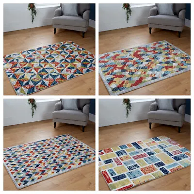 Living RoomModern RugsLarge RoomHallwayIndoorgeometric RugsCheap Rugs • £32.79