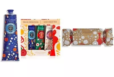 L'Occitane Holiday 3-piece Gift Set Hand Cream Lotion Limited Edition B5 • $20.88