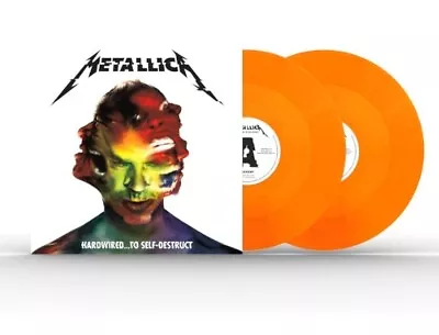 Metallica Hardwired...To Self-Destruct 2LP Limited 'Flame Orange' Col. Lp Pre Ord • £123.27