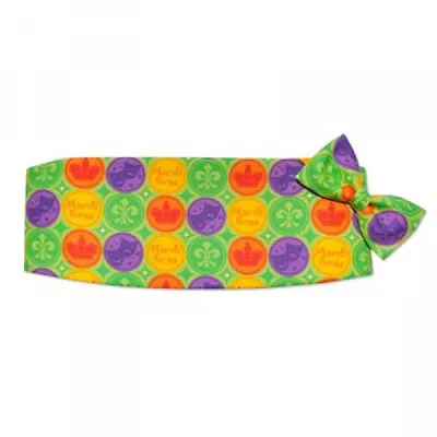 Mardi Gras Coins Cummerbund And Tie • $85.50