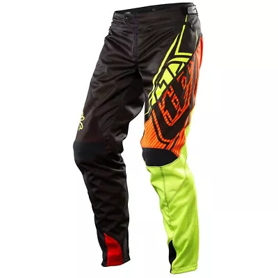 Troy Lee Designs TLD Mens MTB Sprint Pants Elite Dawn Black/Orange/Yellow Sz 36 • $100