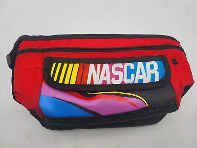 Vintage NASCAR Glacier Gear Small Soft Sided Cooler Insulated Lunchbox Pale • $25