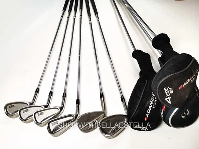 $299.12 • Buy Adams Golf Idea A1 Hybrid Iron Set 3, 5, 7, 8, 9, P, S, Wood 3, 4, GT2 Left Hand