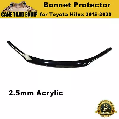 Bonnet Protector Guard For Toyota Hilux 2015-2020 N80 SR SR5 Tint Black  • $74