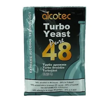 Alcotec Pure 48 Turbo Yeast Alcohol Spirits • £3.50