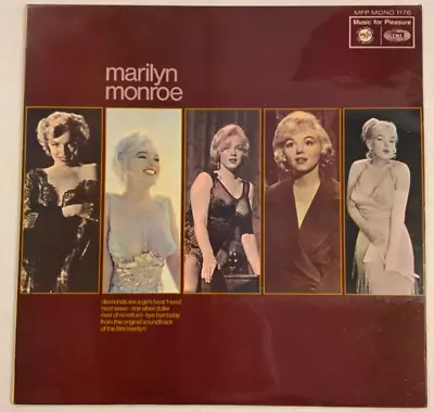 Marilyn Monroe Lp UK 60s Pop Vocal Soundtrack NM • £5