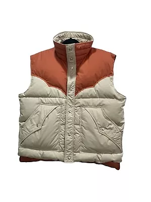 Vintage Retro  JC Penney Ski Men’s Feather Down Puffer Vest Size Large • $29.99