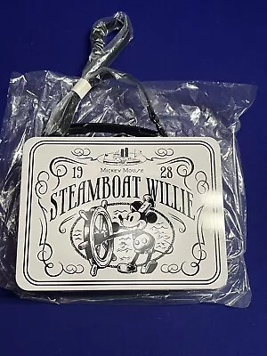 Disney Mickey Mouse Steamboat Willie Lunch Box Crossbody Bag NEW • $59.99