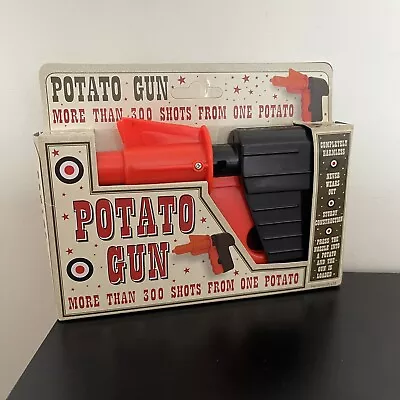 £4.99 • Buy Classic Retro Vintage PLASTIC SPUD GUN - Western Style Potato Gun Party Favour