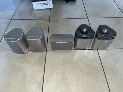 £19.99 • Buy JVC SP-THS5S-F-C Surround Speaker Set - 5 Speakers-Superb Sound 120W Each