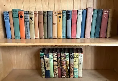 LOT Of 31 Zane Grey Hardcover Books Vintage Grosset & Dunlap • $125