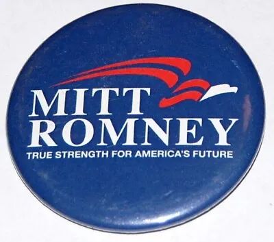 2008 MITT ROMNEY Campaign Pin Pinback Button Political Presidential Election • $13.95
