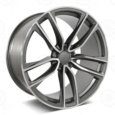 22  Machined Gunmetal Wheels Fits Mercedes GL GLS ML • $1400