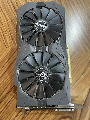 ASUS ROG Strix Radeon RX570 OC Edition 8GB GDDR5 Graphics Card (90YV0AJ8-M0NA00) • $85