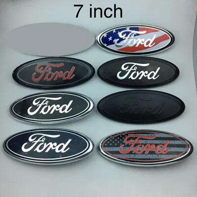 7 Inch Front Grille Rear Tailgate Emblem Logo Badge For Ford F150 F250 Explorer • $14.99