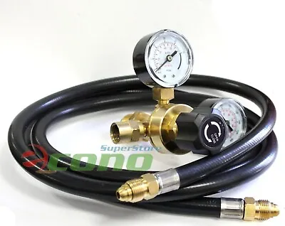 Argon CO2 Regulator Gauges & Hose For Miller Lincoln CGA580 Mig Tig Welder • $44.99