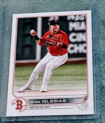 2022 Topps #15 Jose Iglesias Boston Red Sox • $0.99