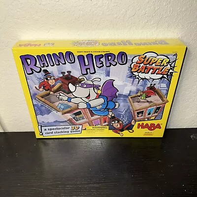 HABA Rhino Hero Super Battle - A Turbulent 3D Stacking Game • $24.99