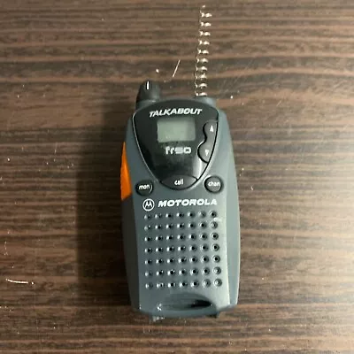 Motorola Fr50 Walkie Talkie One Single Replacement Tested No Antenna Cover • $10