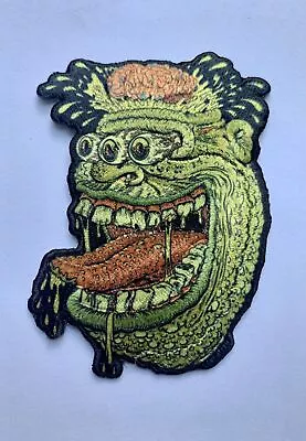 Trippy Troll Face Iron On Sew On Patch 3” • $10