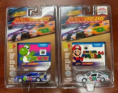 Johnny Lightning Racing Dreams Super Marion & Yoshi's Story Lot Of 2 VTG Rare! • $9.99