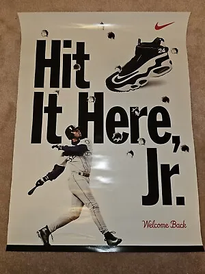 NIKE Ken Griffey Jr Seattle Mariners Poster 18” X 24” • $50.83
