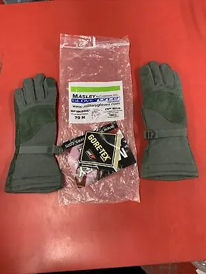 Masley Military Cold Weather Flyers Gloves Small 70 N Cwf Gore-tex • $24.99