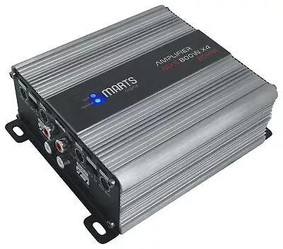 Marts Digital MXS 800x4 2 OHMS 800w 4 Channel Class  D  Full Range Car Amplifier • $110.19