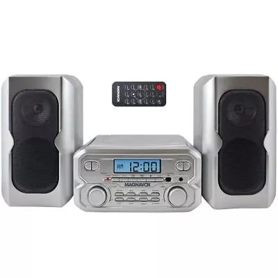 Magnavox MM435M-SL 3-Piece Compact CD Shelf System With Digital FM Stereo Rad... • $65.93