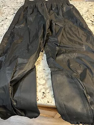 Motorcycle Riding Gear Rain Pants Adult XL Lined Like New Condition • $19.97