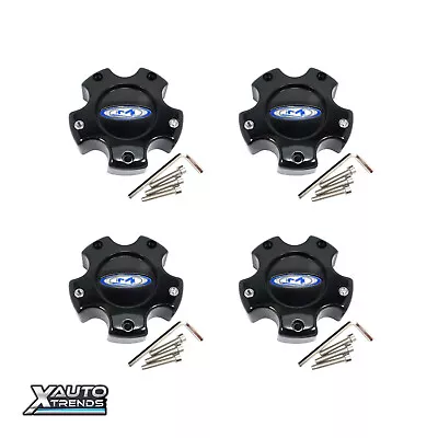 4 X Moto Metal MO951 Wheel Center Cap Black 845L121SO • $80