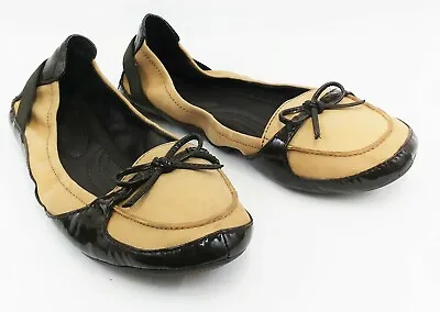 B Makowsky Women Flats Size 8.5 Medium Brown Leather Upper • $18