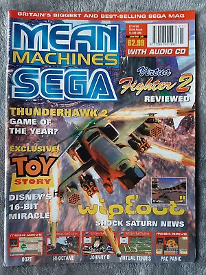 NEAR MINT - Mean Machines Sega Magazine - Issue # 39 - January 1996 - VERY RARE • £7.99