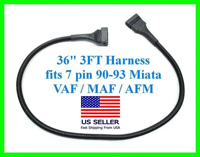 3FT 90-93 Fits Miata 1.6L VAF Airflow Sensor Extension Harness MAF Connector • $33.99
