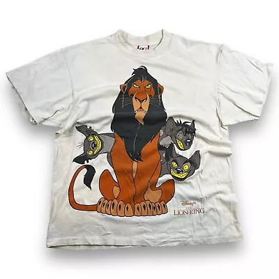 90s Vintage Scar Lion King T-Shirt • $525