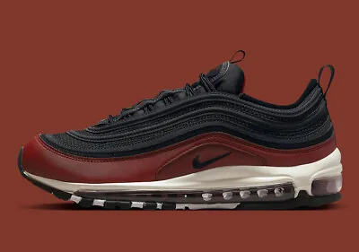 Nike Air Max 97 Team Red Black Anthracite Vampire DQ3955-600 Men's • $119.99