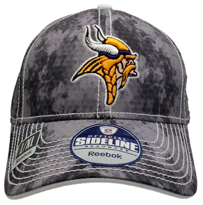 Minnesota Vikings Sideline Flex Fit Hat Grey Camouflage • $24.99