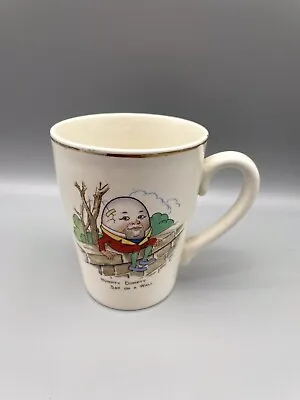 Vogue Tams Vintage Humpty Dumpty Mug Children Nursery Rhyme Collectable • £16