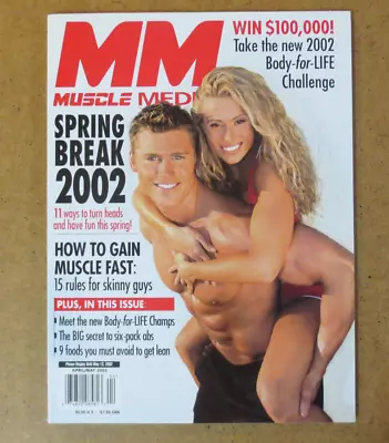 Muscle Media Magazine  Exercise Chad Moston Shirtless Male Model Sarah Orbanic • $76