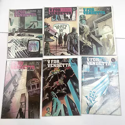 $45 • Buy V For Vendetta Vol 4, 5, 6, 7, 8, 10 - Lot Of 6 Comics