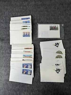 Lot Of 100+ NOS USPS  Blank Postcards  Unused With Postage Post Office Over $30 • $20