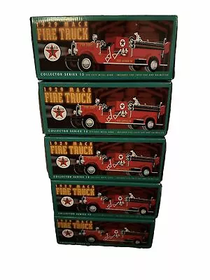 ERTL 1929 Mack Fire Truck Texaco Diecast Metal Bank Collector Series #15 NIB • $22