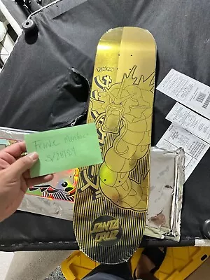 Santa Cruz X Pokemon Gold Gyarados Skateboard 1/50 • $255