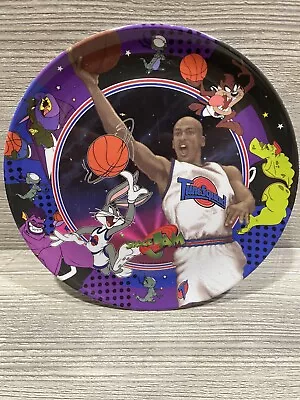 Vintage 1996 SPACE JAM Plate Michael Jordan Bugs Bunny (Preowned)  Zak Designs • $16.99