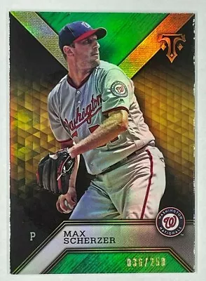 2016 Topps Triple Threads Emerald Max Scherzer #41 #036/250 • $3.49