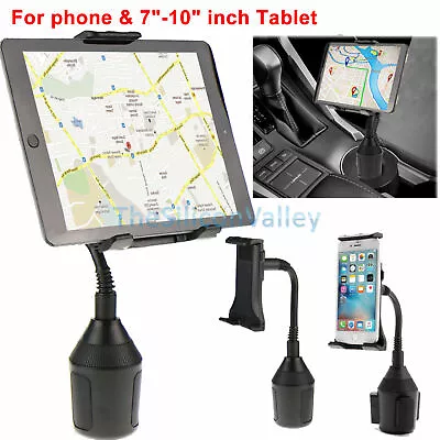 $13.98 • Buy Adjustable Car Cup Holder Mount For Apple IPad Mini Samsung Galaxy 7 -10  Tablet