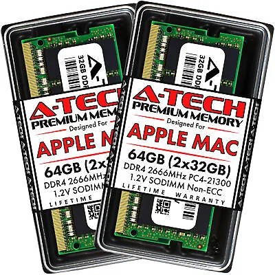 64GB Kit 2x 32GB DDR4 2666 2667 Mac Memory RAM For APPLE IMac Late 2020 A2115 5K • $299.98