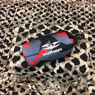 $14.95 • Buy NEW Valken V-Tac Paintball 62/68/70ci Tank Cover - Riot Red